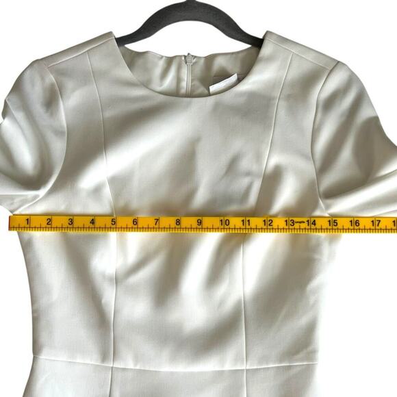 Black Halo Women’s Brooklyn Flutter Sleeve Mini Dress Size 4 NWT - Picture 6 of 10